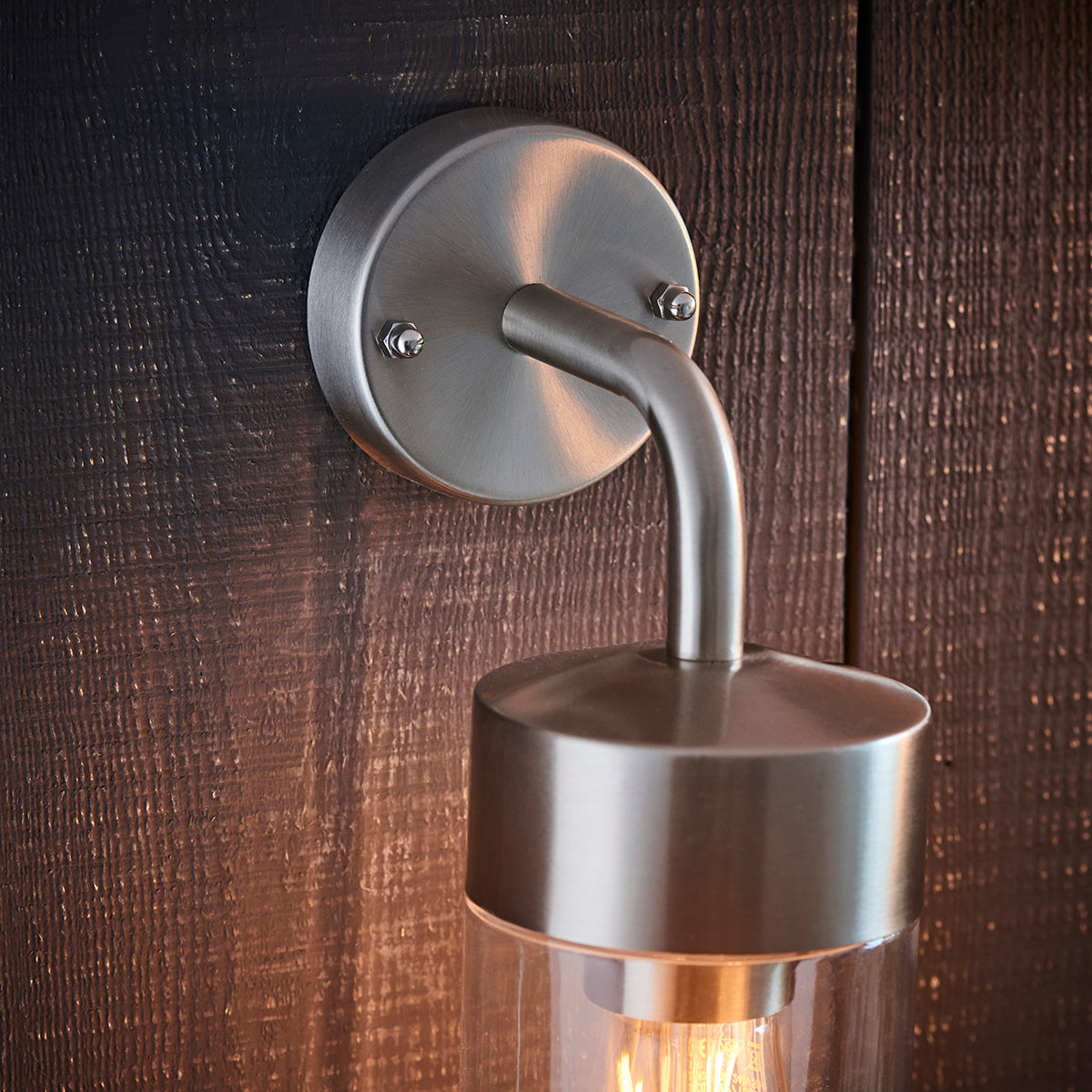 Brushed stainless steel