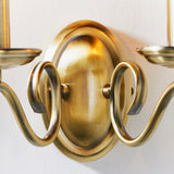 Antique brass plate