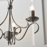 Antique silver effect plate