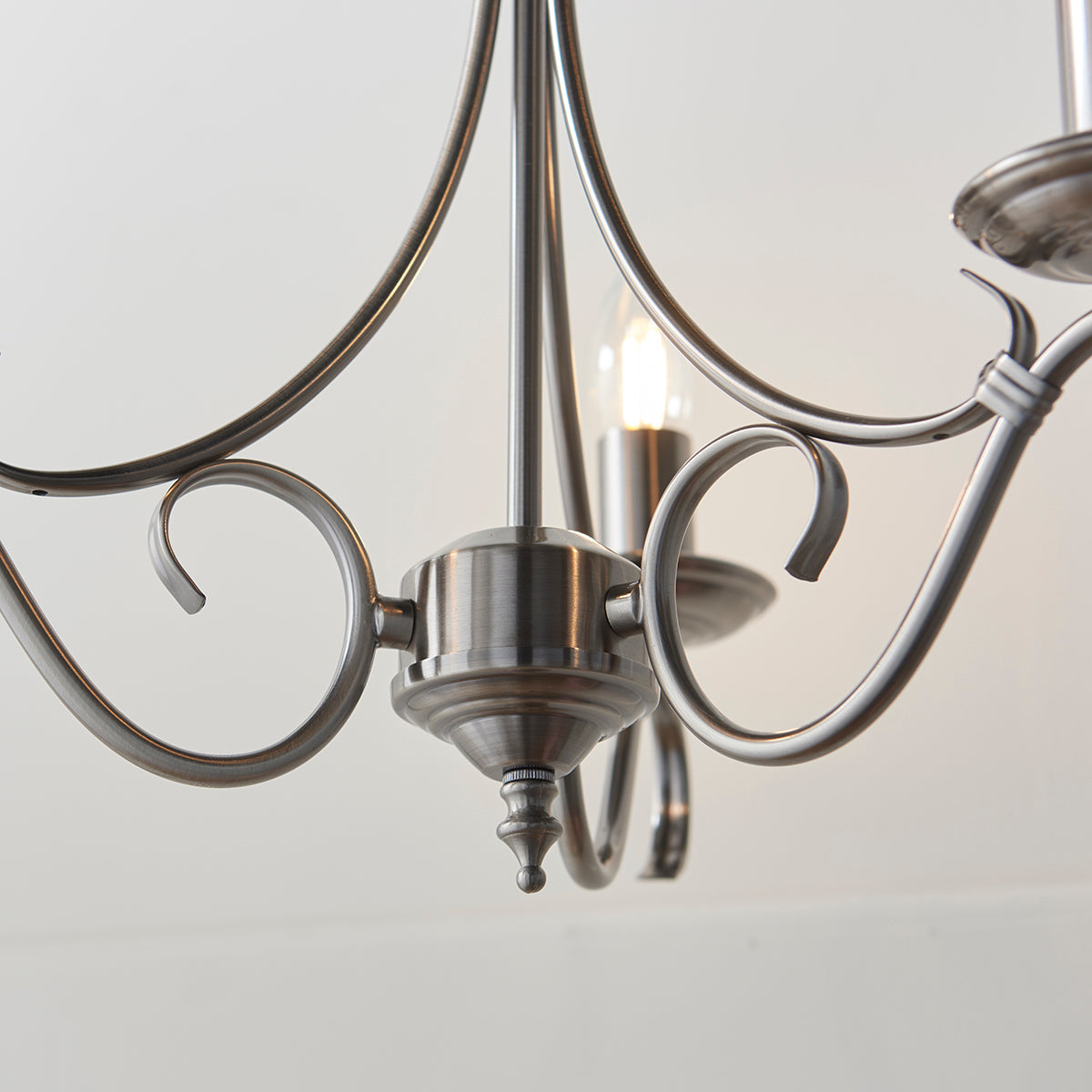 Antique silver effect plate
