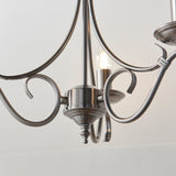 Antique silver effect plate