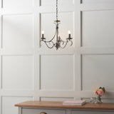 Antique silver effect plate