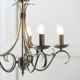 Antique silver effect plate