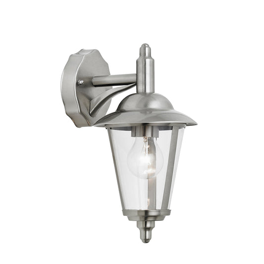 Polished stainless steel & clear pc