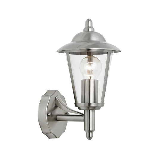Polished stainless steel & clear pc