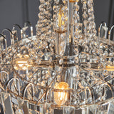 Clear glass & chrome plate