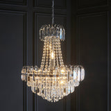 Clear glass & chrome plate