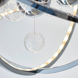 Chrome plate with clear & chrome glass