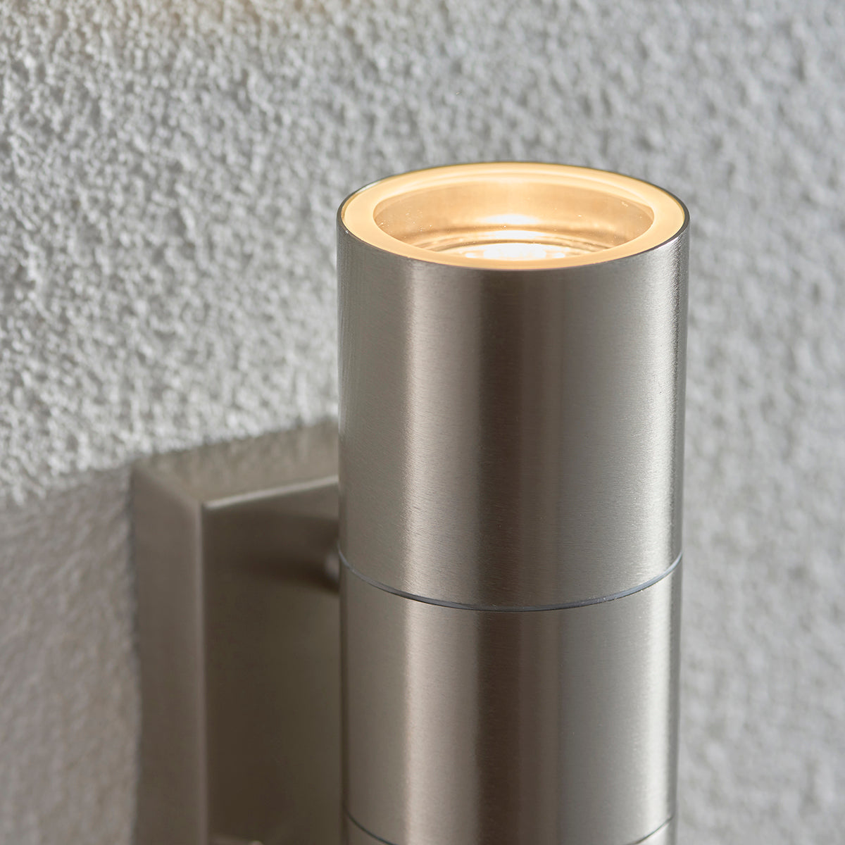 Polished stainless steel