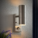 Polished stainless steel