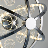 Chrome plate with clear & chrome glass