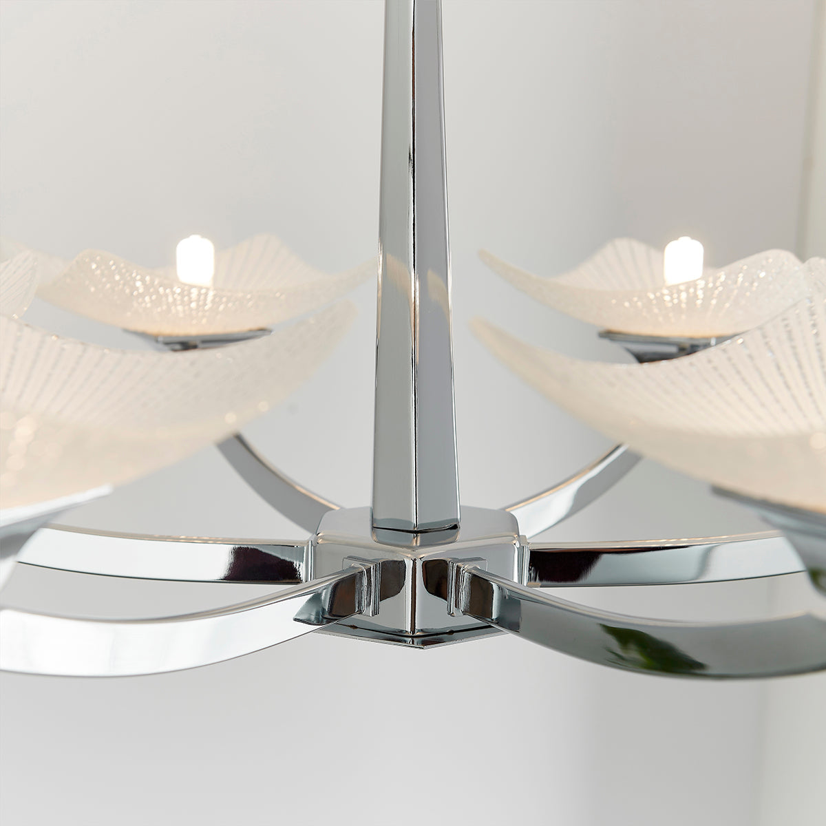 Chrome plate & scavo glass