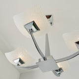 Chrome plate & scavo glass