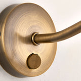 Antique brass plate