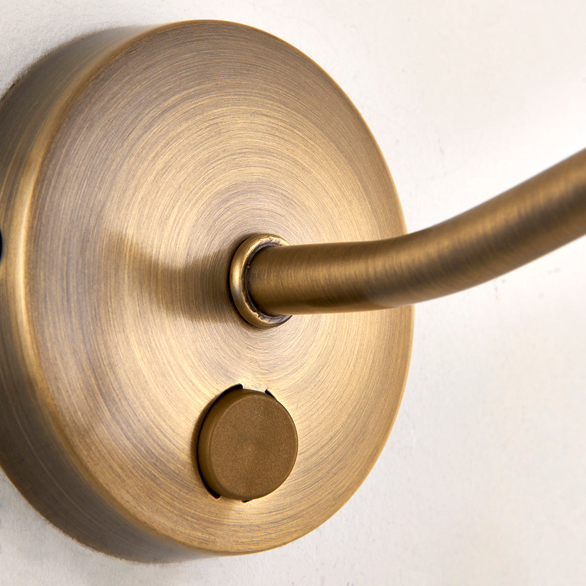 Antique brass plate