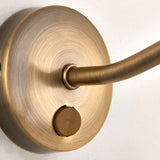 Antique brass plate
