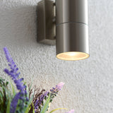 Polished stainless steel