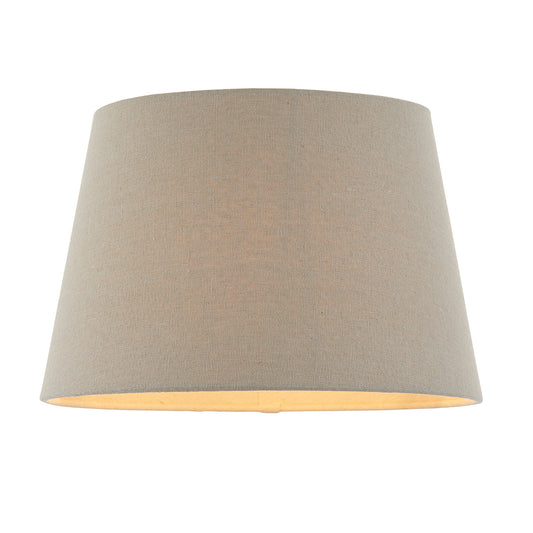 Grey linen mix fabric 26 CM