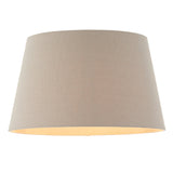 Grey linen mix fabric  35 CM