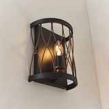 Matt black & rustic bronze paint