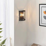 Matt black & rustic bronze paint