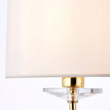 Brass plate & vintage white fabric