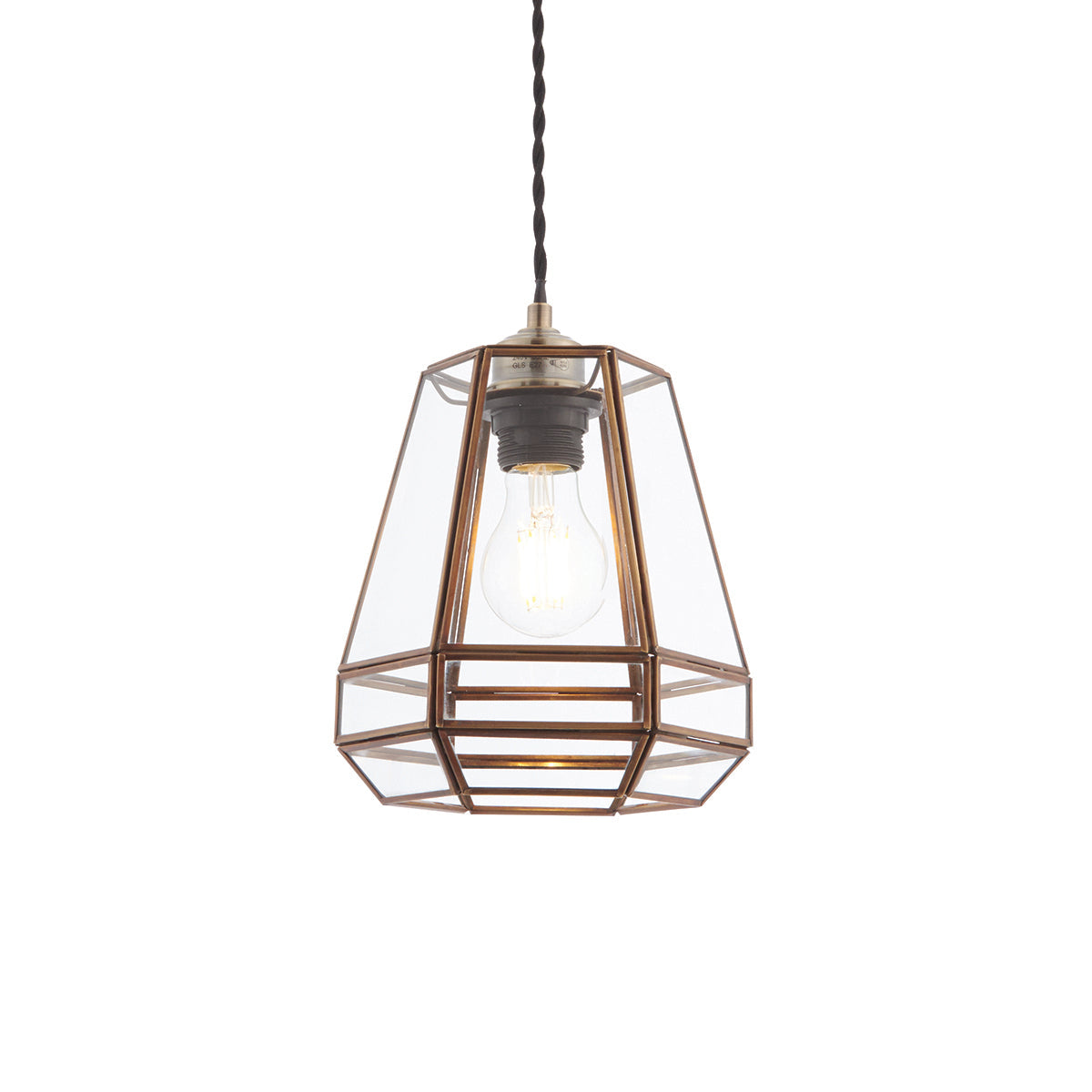 Antique solid brass