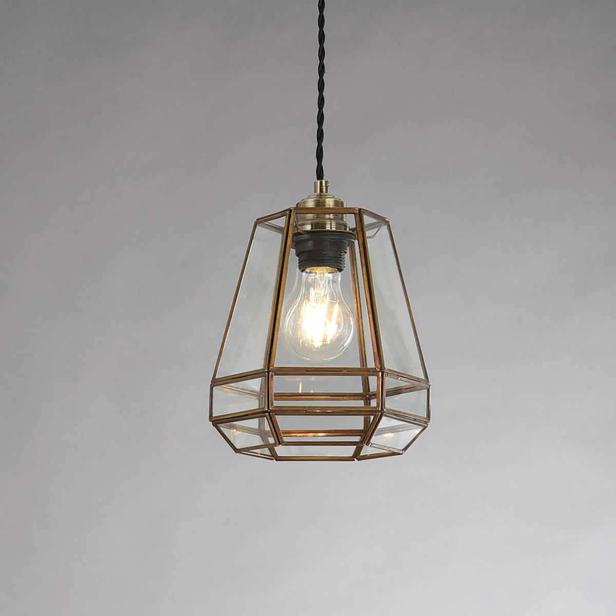 Antique solid brass
