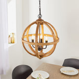 Mango wood & dark bronze paint