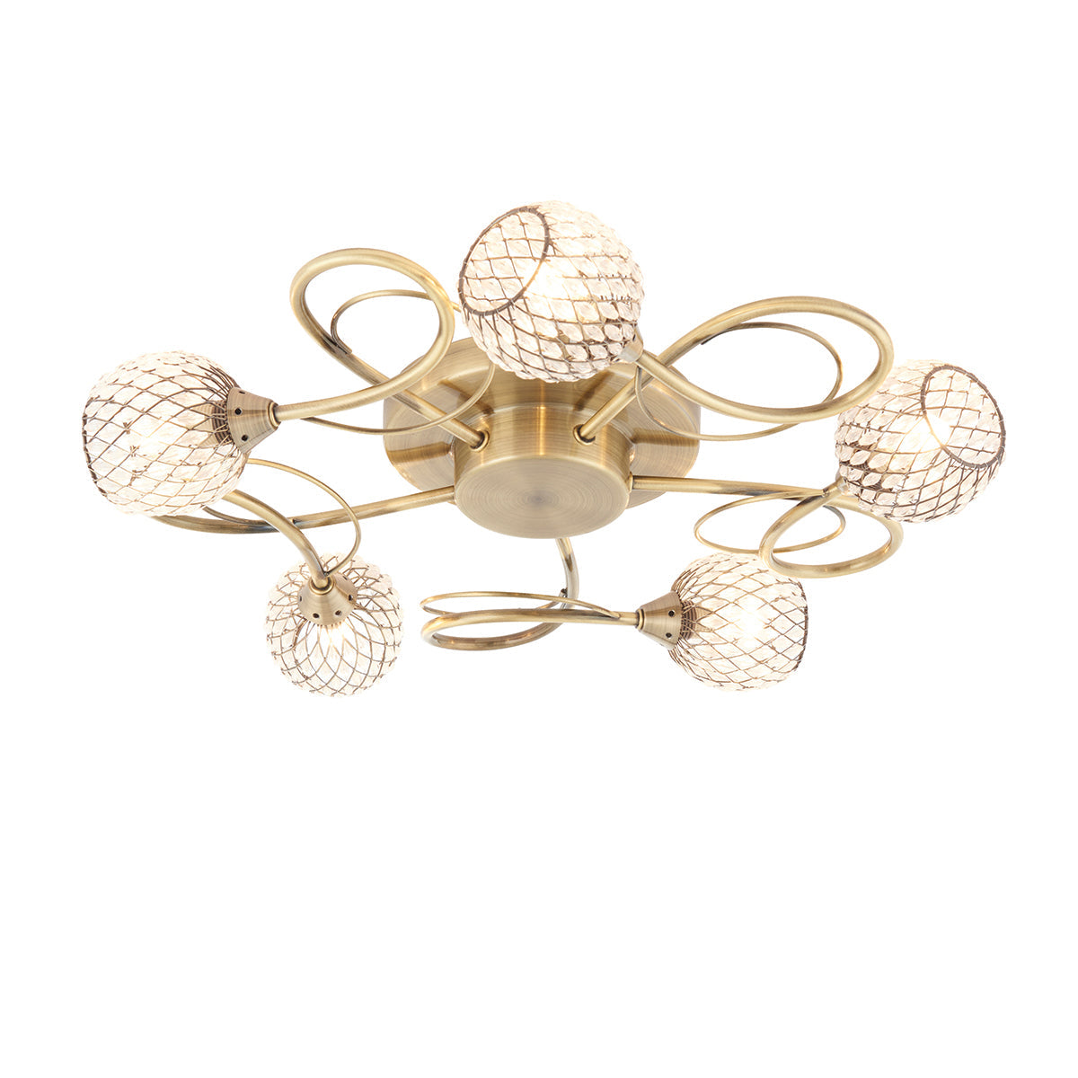 Antique brass plate & antique brass wire