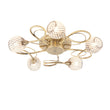 Antique brass plate & antique brass wire