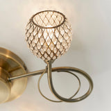 Antique brass plate & antique brass wire