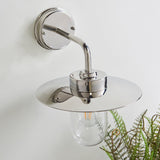 Polished stainless steel
