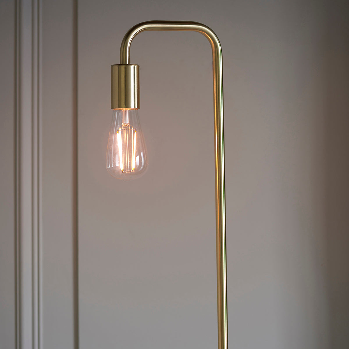 Satin brass plate