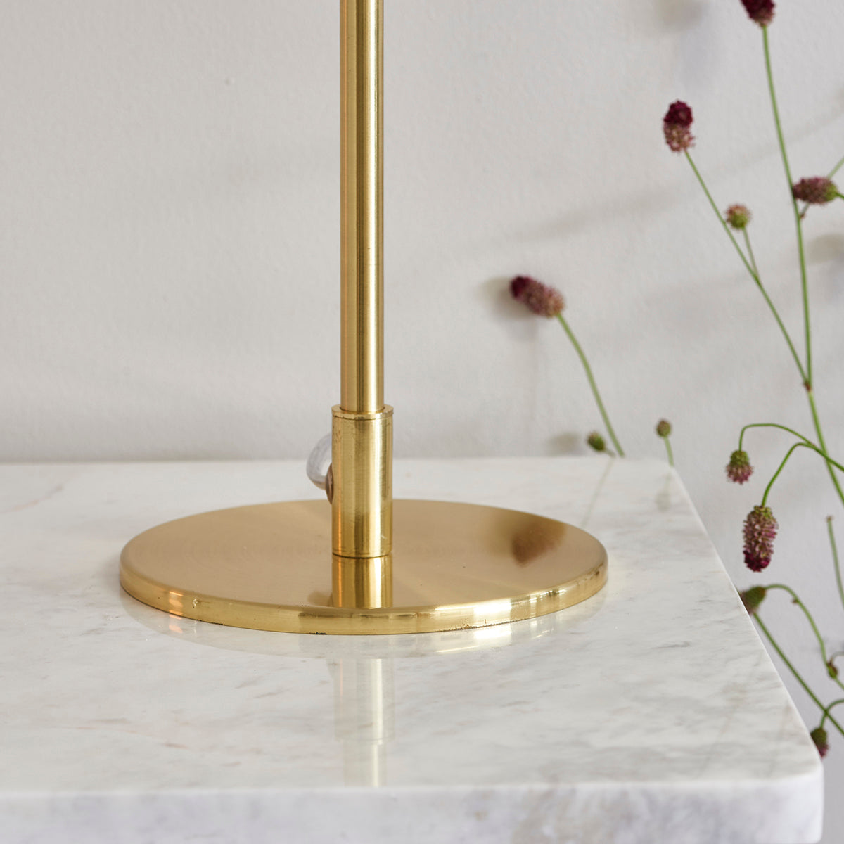 Satin brass plate