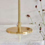 Satin brass plate