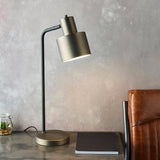 Antique bronze plate & matt black