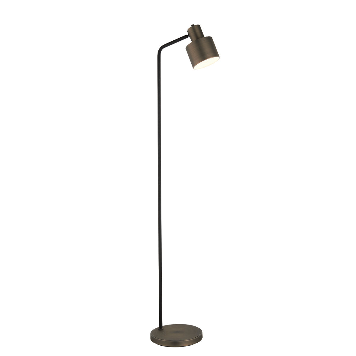 Antique bronze plate & matt black