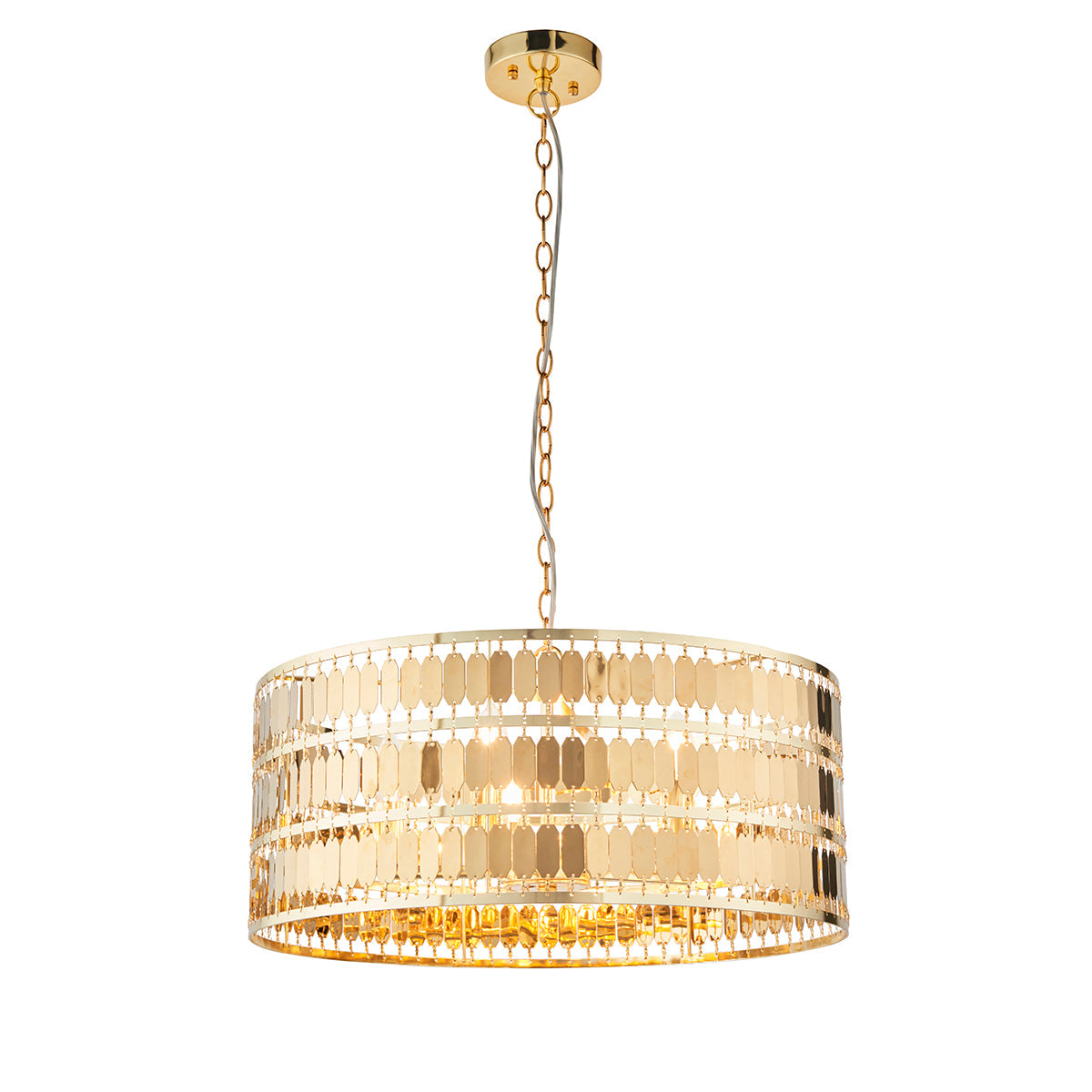 Gold effect plate