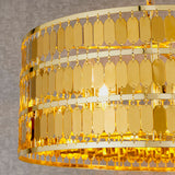 Gold effect plate