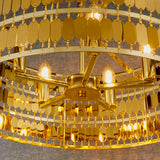 Gold effect plate