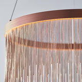 Brushed copper plate & copper