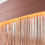 Brushed copper plate & copper
