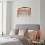Brushed copper plate & copper