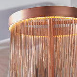Brushed copper plate & copper
