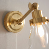 Satin brass plate
