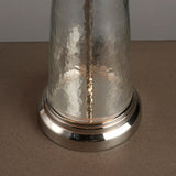 Nickel plate with grey velvet