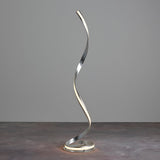 Silver leaf & white acrylic