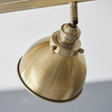 Antique brass plate