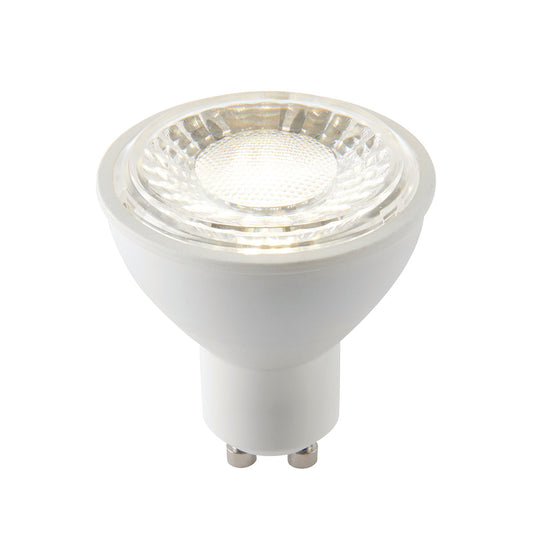 Matt white plastic & clear prismatic